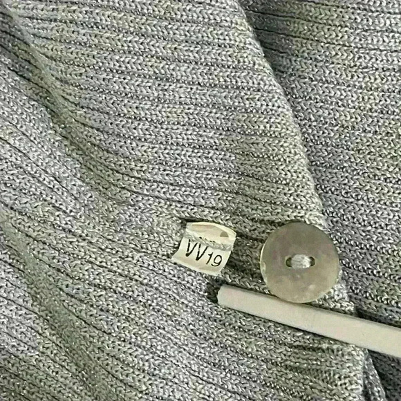 Joseph A Paris London New York 2 piece set cardigan and tank silk size large - Picture 8 of 8